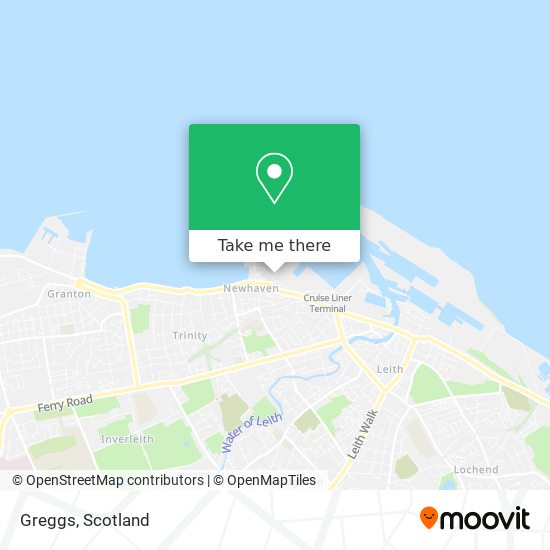 Greggs map