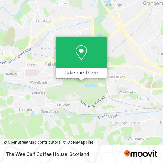 The Wee Calf Coffee House map