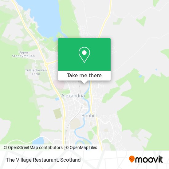 The Village Restaurant map