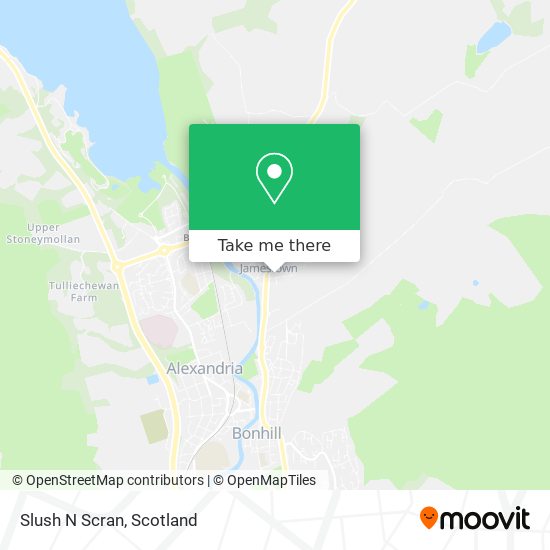 Slush N Scran map