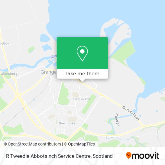 R Tweedie Abbotsinch Service Centre map