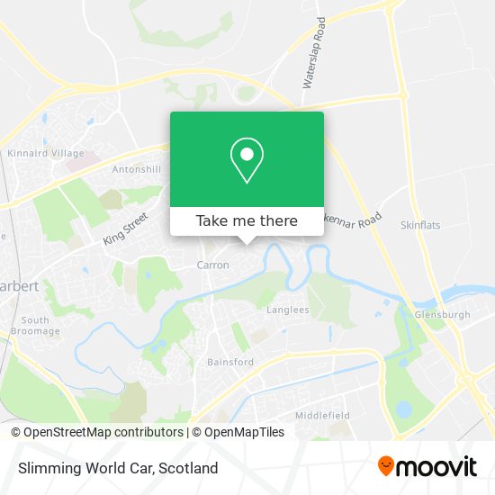 Slimming World Car map