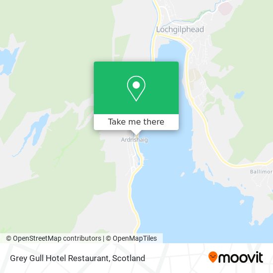 Grey Gull Hotel Restaurant map