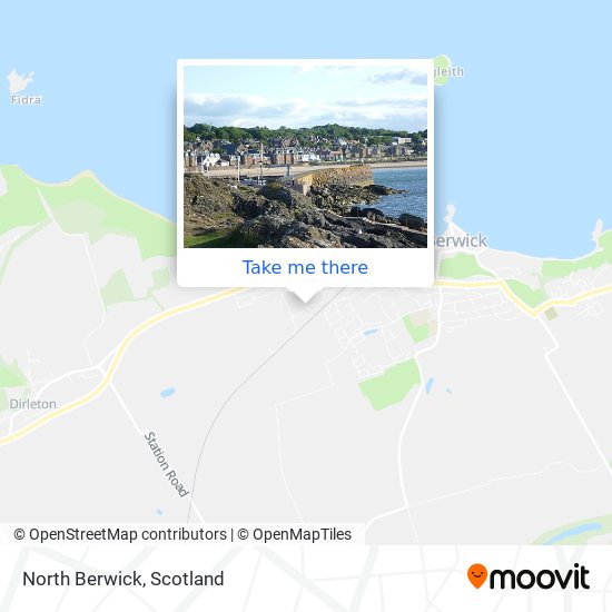 How to get to North Berwick by Bus or Train?