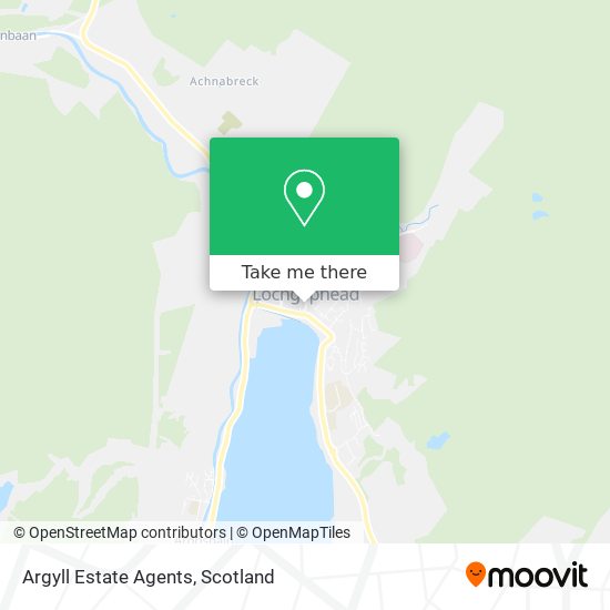 Argyll Estate Agents map