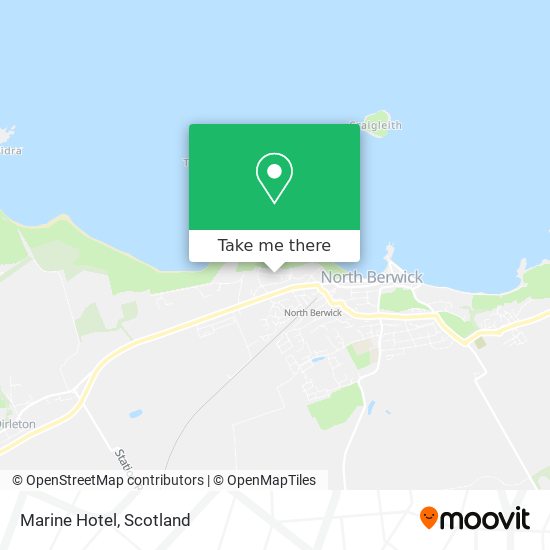 Marine Hotel map