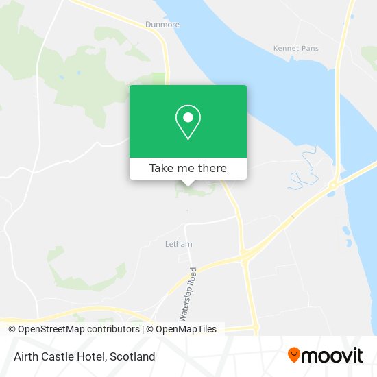Airth Castle Hotel map