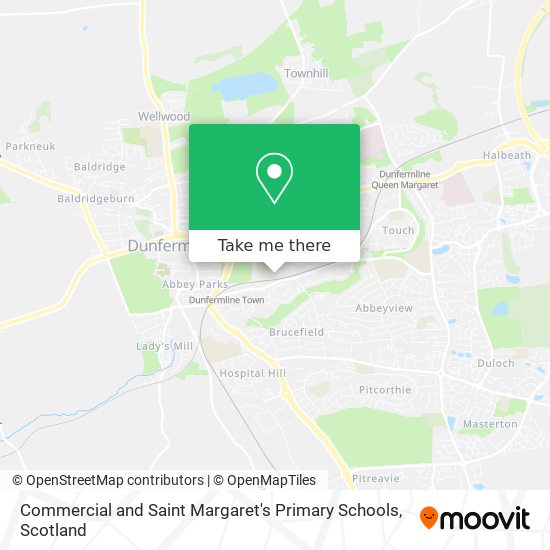Commercial and Saint Margaret's Primary Schools map
