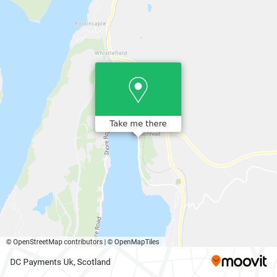 DC Payments Uk map