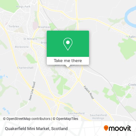 Quakerfield Mini Market map