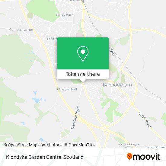 Klondyke Garden Centre map