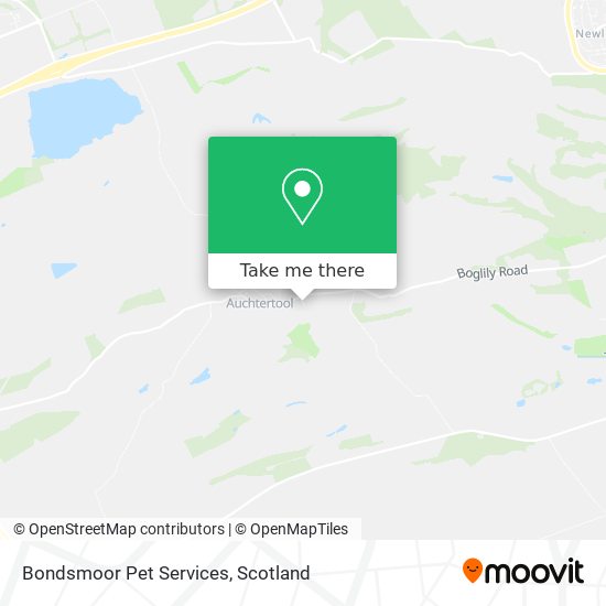 Bondsmoor Pet Services map