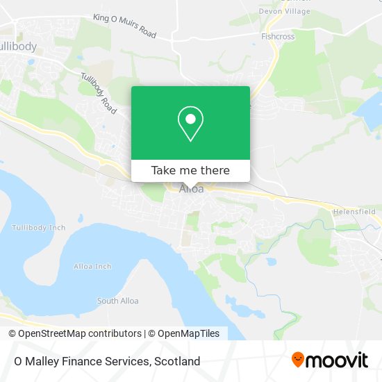 O Malley Finance Services map