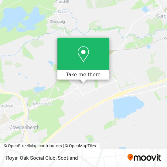 Royal Oak Social Club map