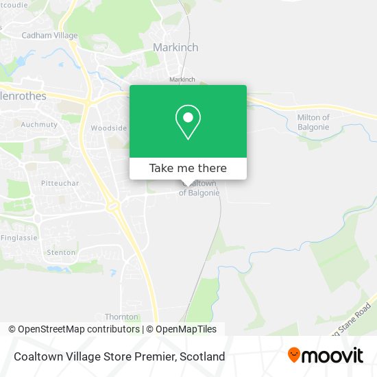 Coaltown Village Store Premier map