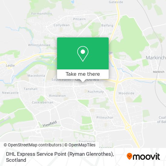 DHL Express Service Point (Ryman Glenrothes) map