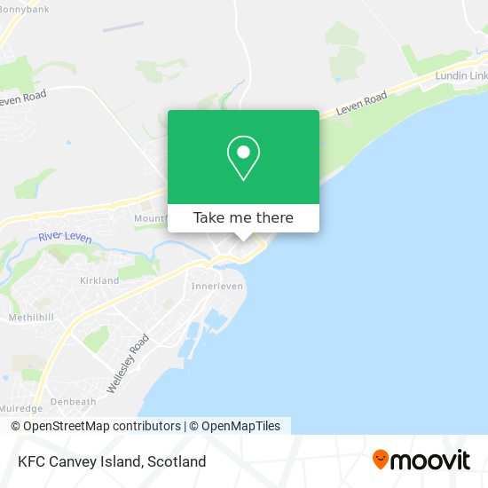 KFC Canvey Island map