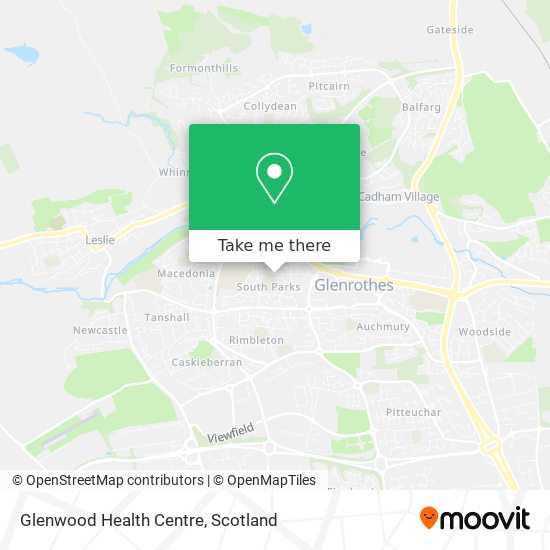 Glenwood Health Centre map