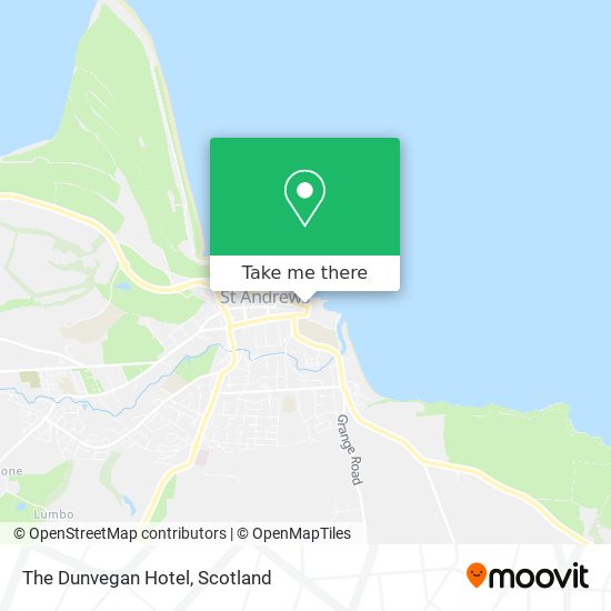 The Dunvegan Hotel map