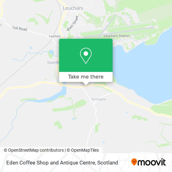 Eden Coffee Shop and Antique Centre map