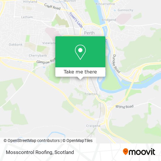 Mosscontrol Roofing map