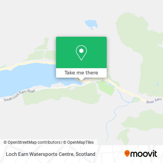 Loch Earn Watersports Centre map