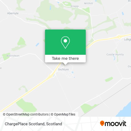 ChargePlace Scotland map