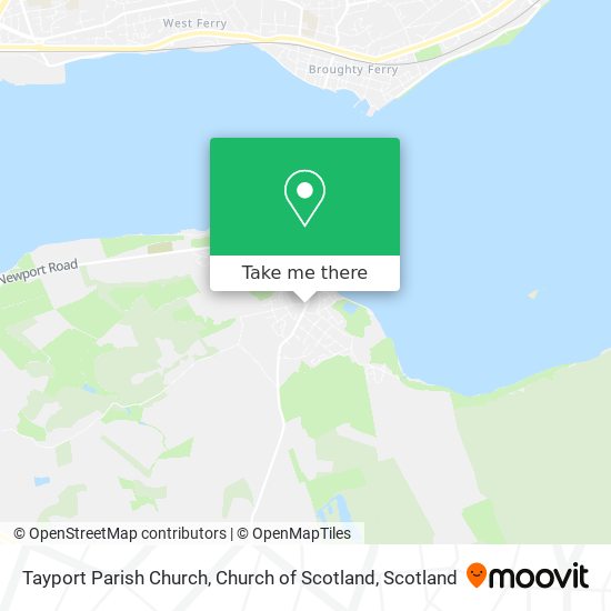 Tayport Parish Church, Church of Scotland map