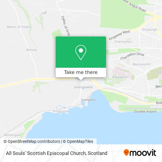 All Souls' Scottish Episcopal Church map