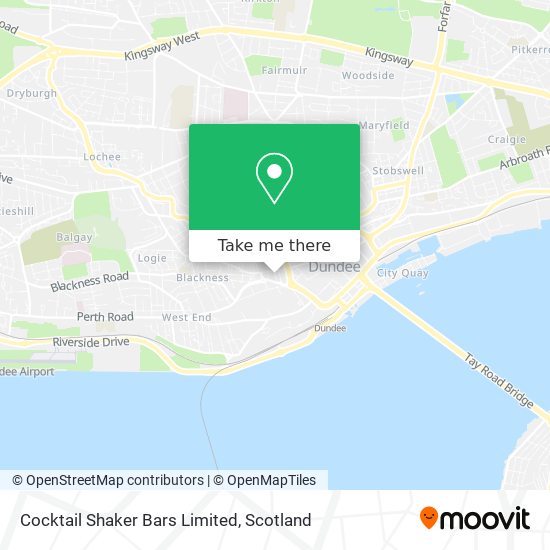 Cocktail Shaker Bars Limited map