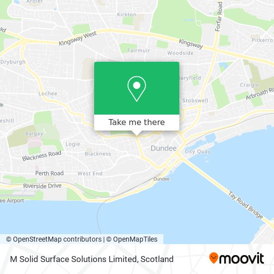 M Solid Surface Solutions Limited map