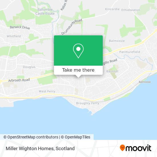 Miller Wighton Homes map