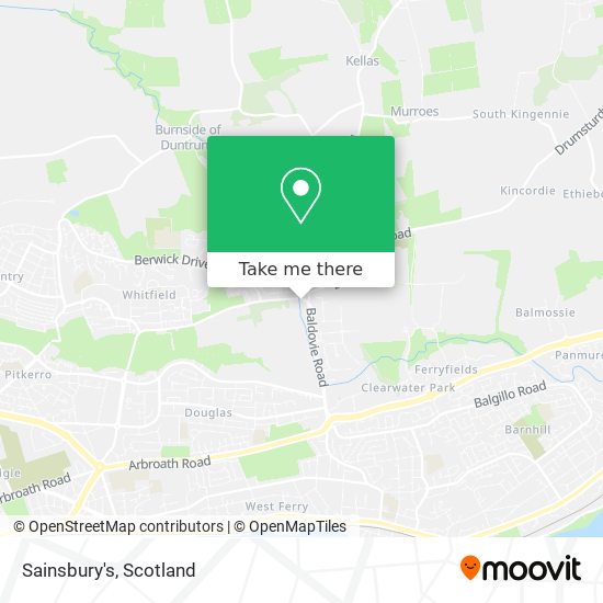 Sainsbury's map