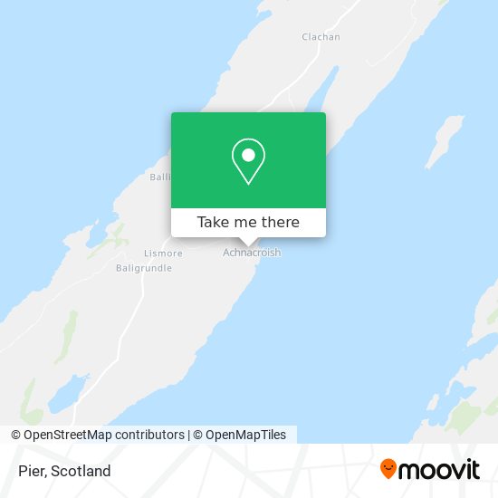 How to get to Pier in Argyll And Bute by Train, Ferry or Bus?