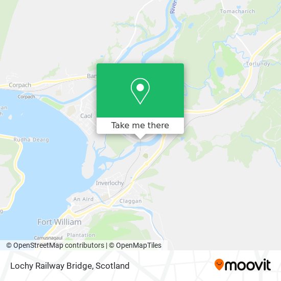Lochy Railway Bridge map