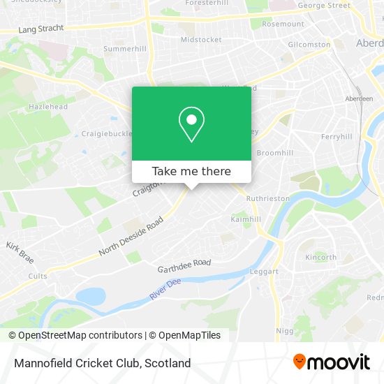 Mannofield Cricket Club map