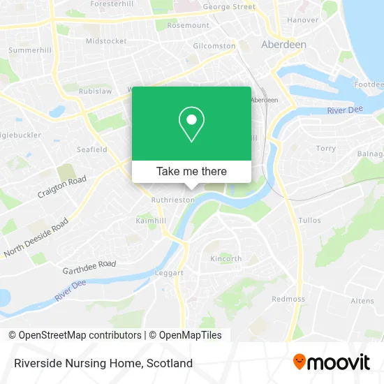 Riverside Nursing Home map