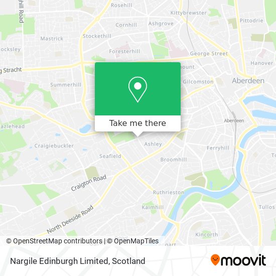 Nargile Edinburgh Limited map