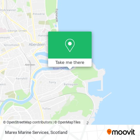 Marex Marine Services map