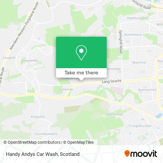 Handy Andys Car Wash map