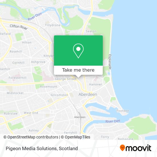 Pigeon Media Solutions map