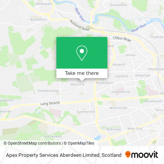 Apex Property Services Aberdeen Limited map