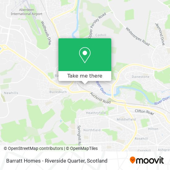 Barratt Homes - Riverside Quarter map