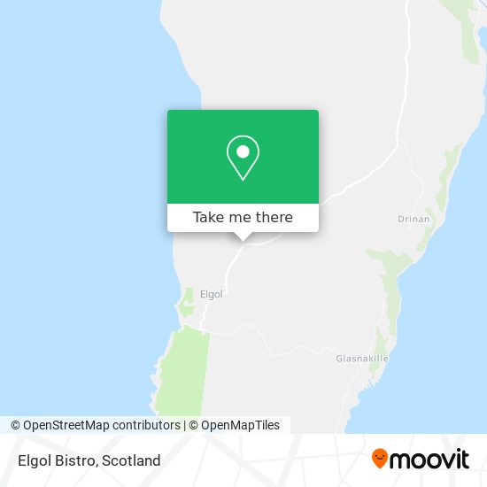 Elgol Bistro map