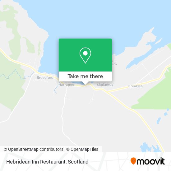 Hebridean Inn Restaurant map
