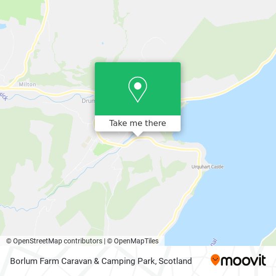 Borlum Farm Caravan & Camping Park map