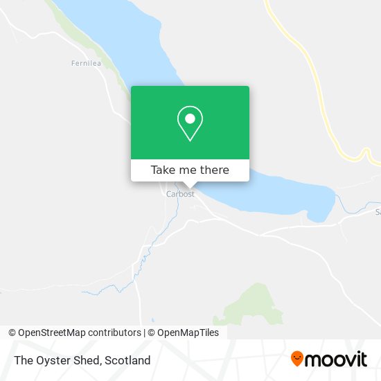 The Oyster Shed map