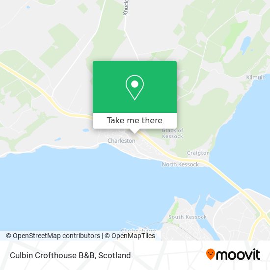 Culbin Crofthouse B&B map