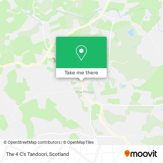 The 4 C's Tandoori map