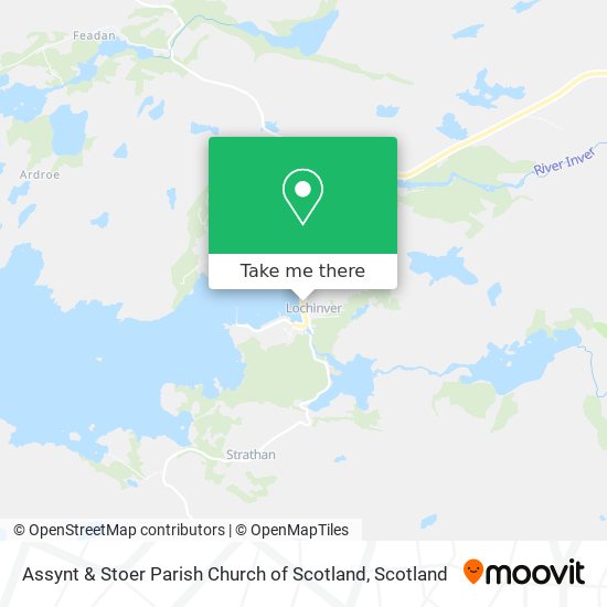 Assynt & Stoer Parish Church of Scotland map